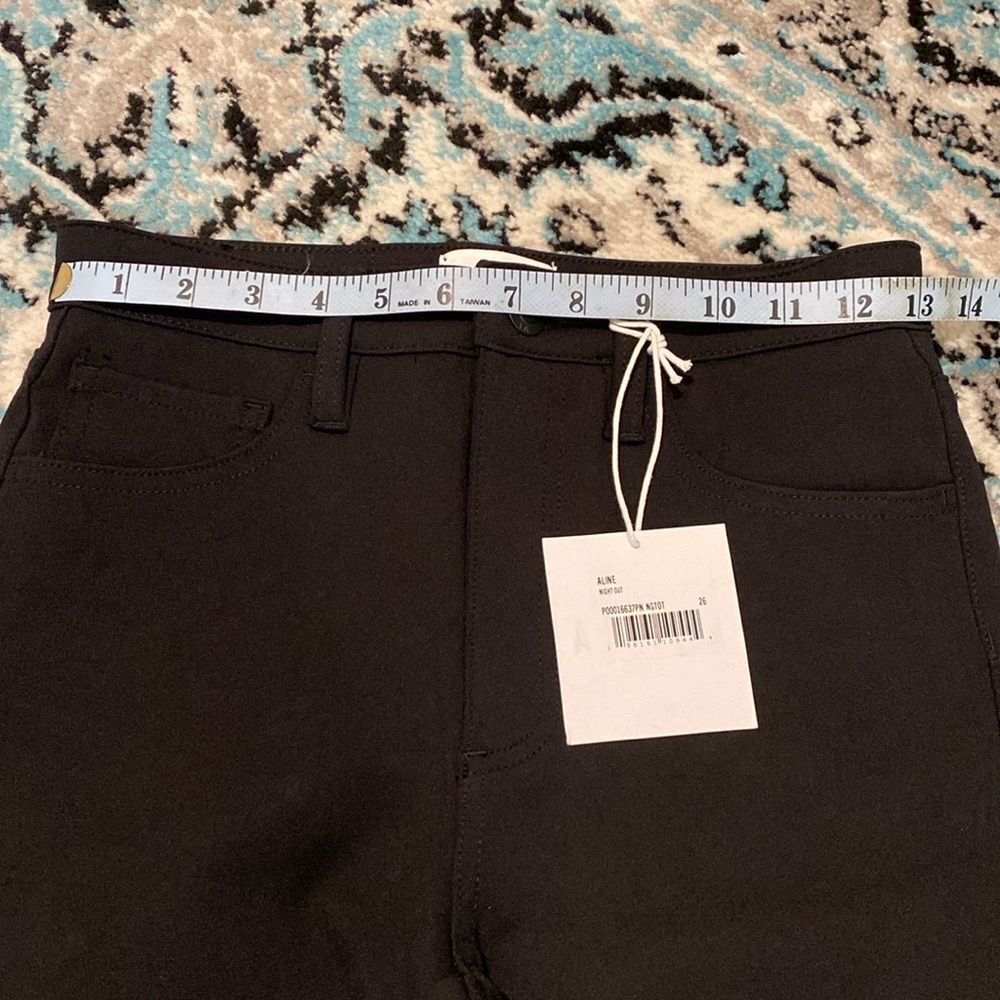 Women’s PISTOLA ALINE NIGHT OUT Black Pants - Picture 4 of 10